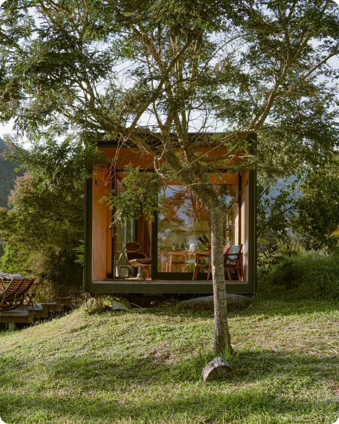 Cabin in the forest